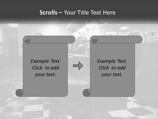 Handle Male Barber PowerPoint Template