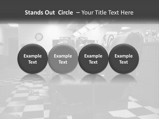 Handle Male Barber PowerPoint Template
