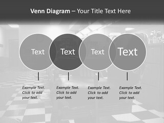 Handle Male Barber PowerPoint Template