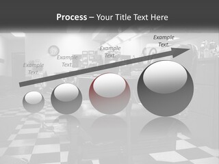 Handle Male Barber PowerPoint Template