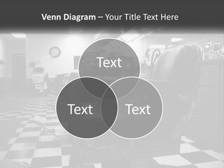 Handle Male Barber PowerPoint Template