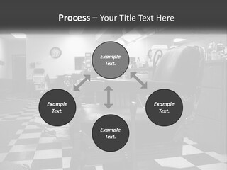 Handle Male Barber PowerPoint Template