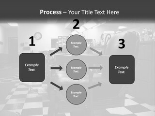 Handle Male Barber PowerPoint Template
