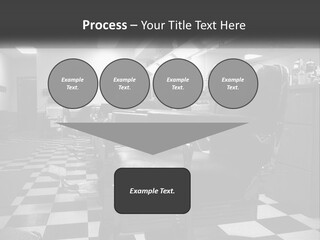 Handle Male Barber PowerPoint Template
