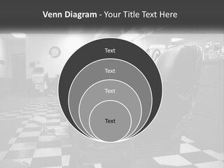 Handle Male Barber PowerPoint Template