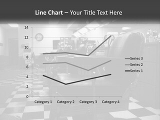 Handle Male Barber PowerPoint Template