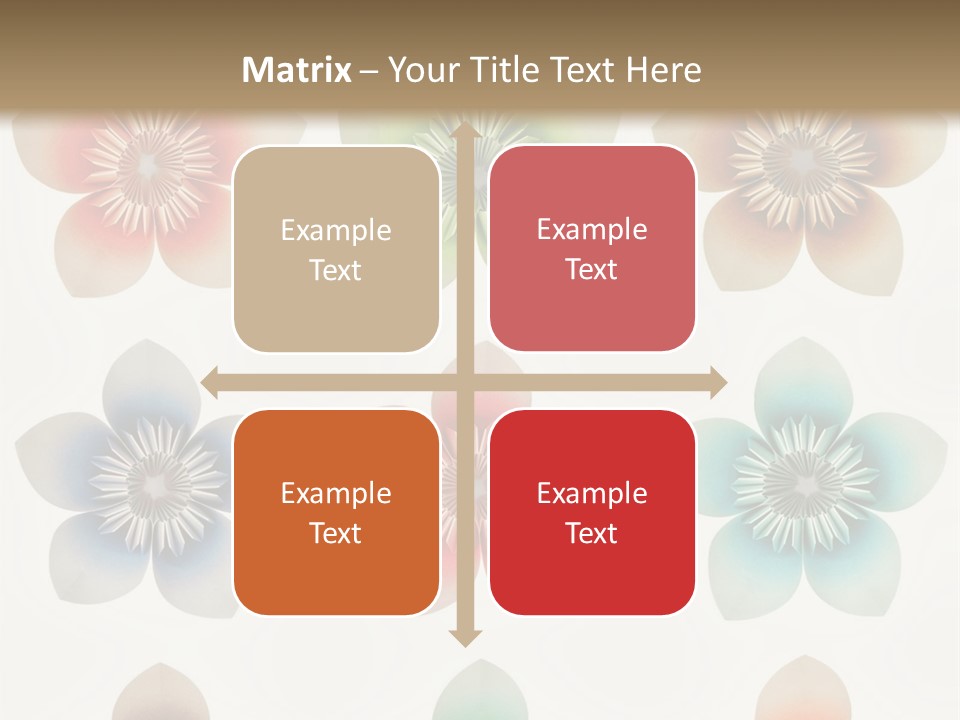 Flower Craft Floral PowerPoint Template