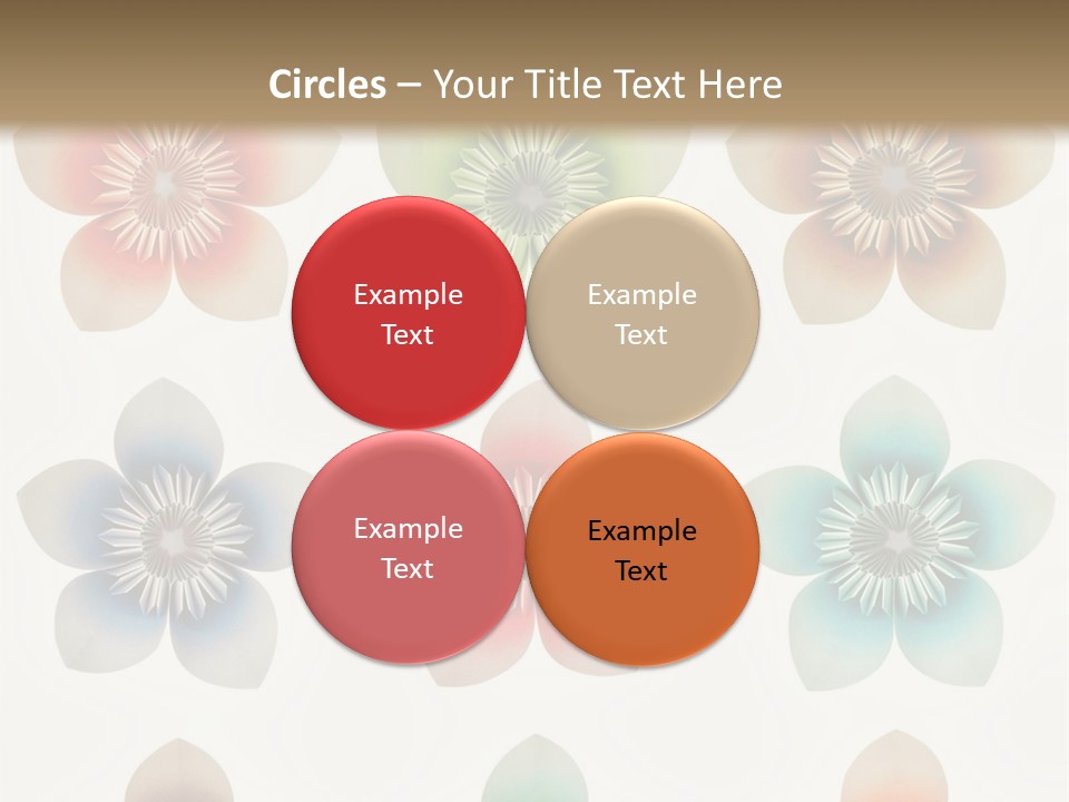 Flower Craft Floral PowerPoint Template