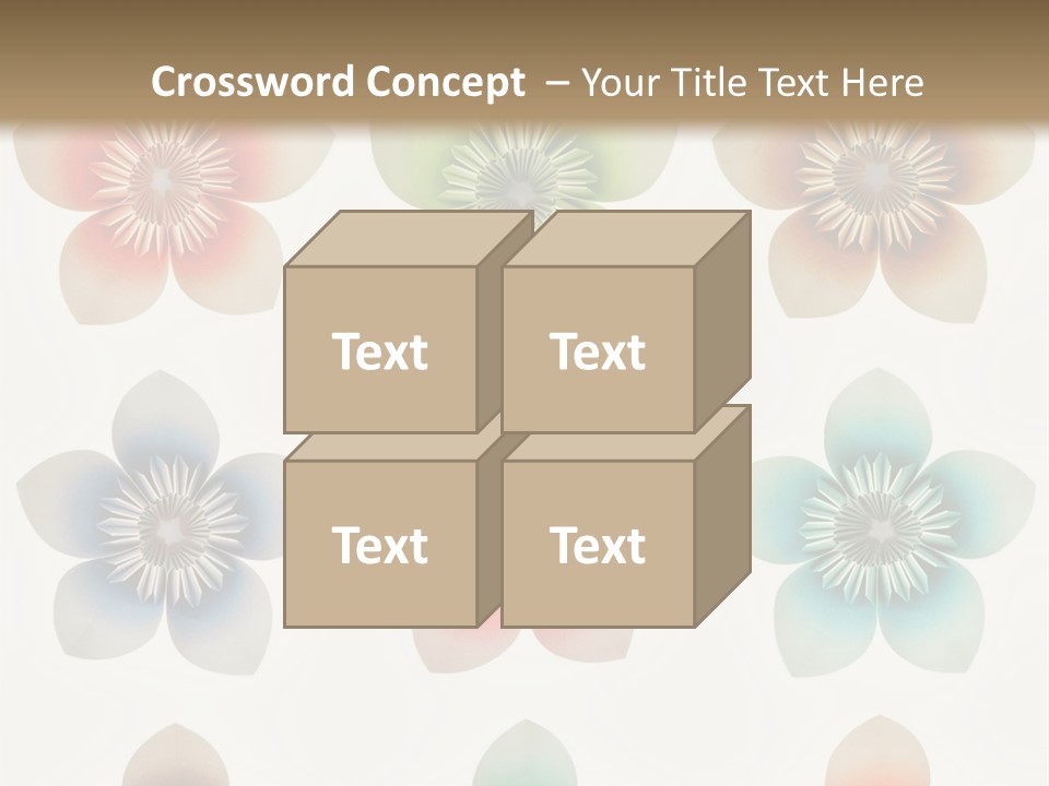 Flower Craft Floral PowerPoint Template