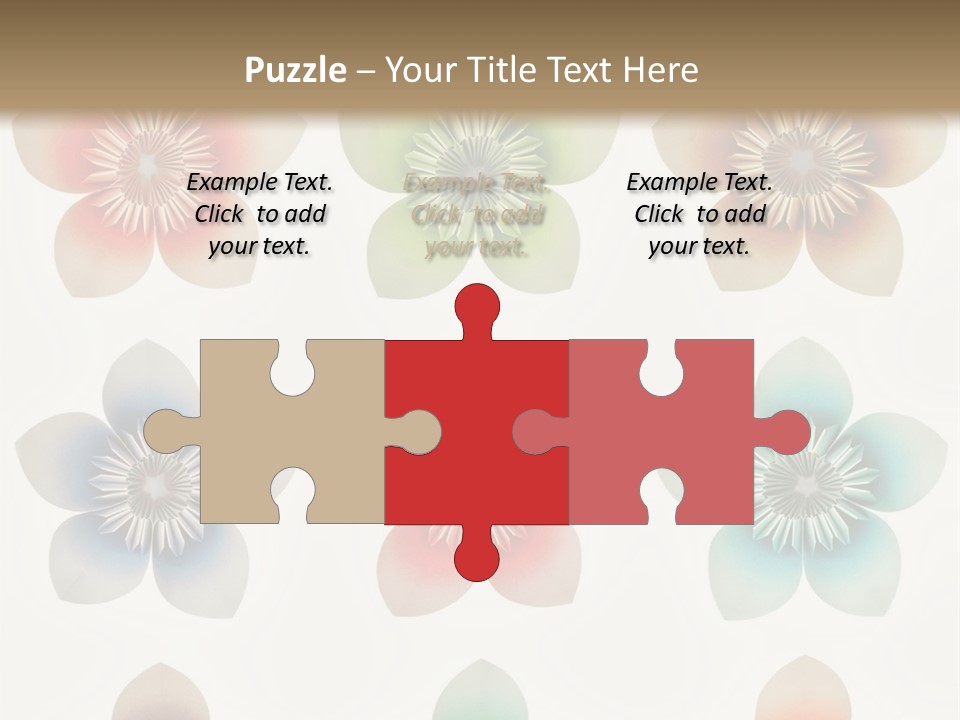 Flower Craft Floral PowerPoint Template