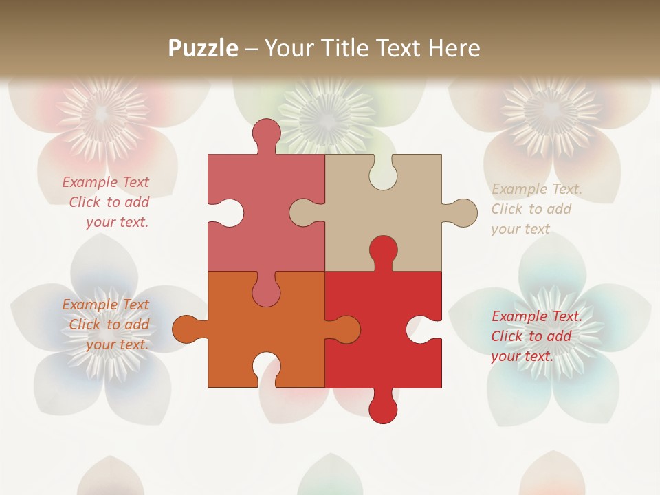 Flower Craft Floral PowerPoint Template