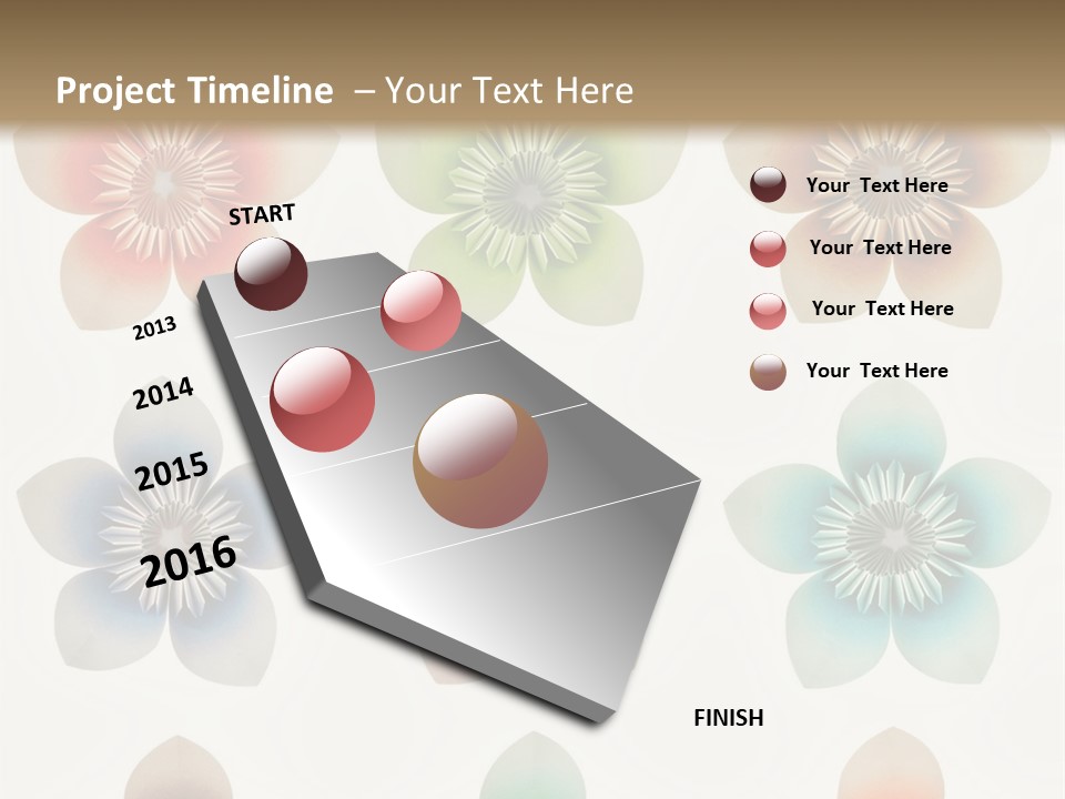 Flower Craft Floral PowerPoint Template