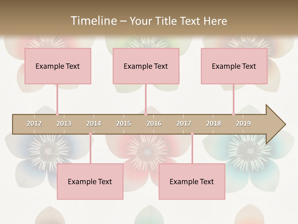 Flower Craft Floral PowerPoint Template