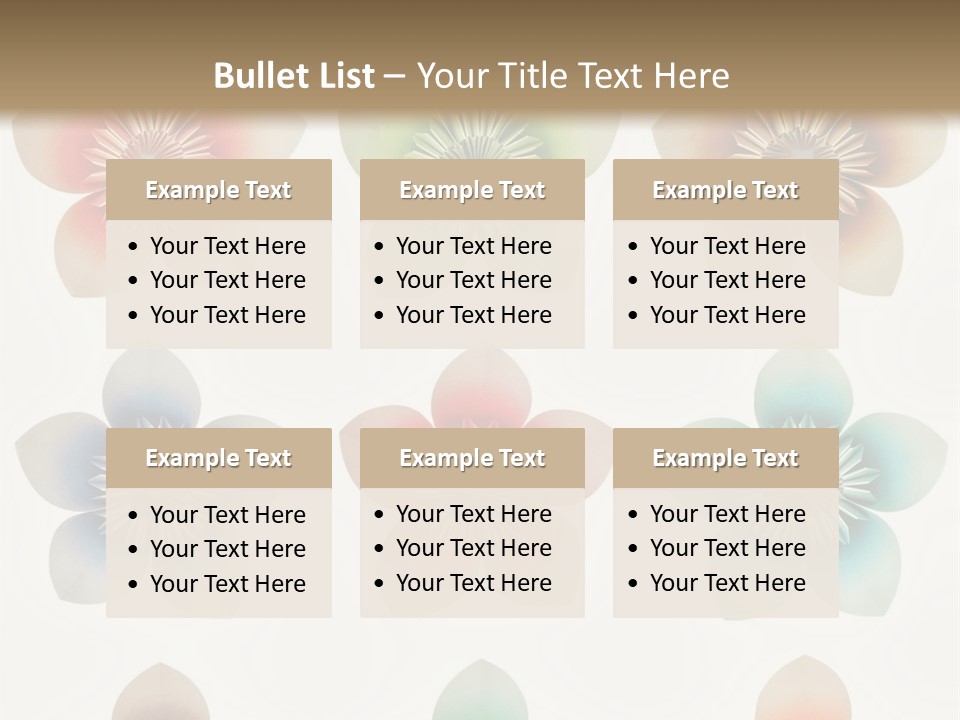 Flower Craft Floral PowerPoint Template