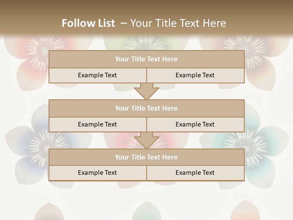 Flower Craft Floral PowerPoint Template