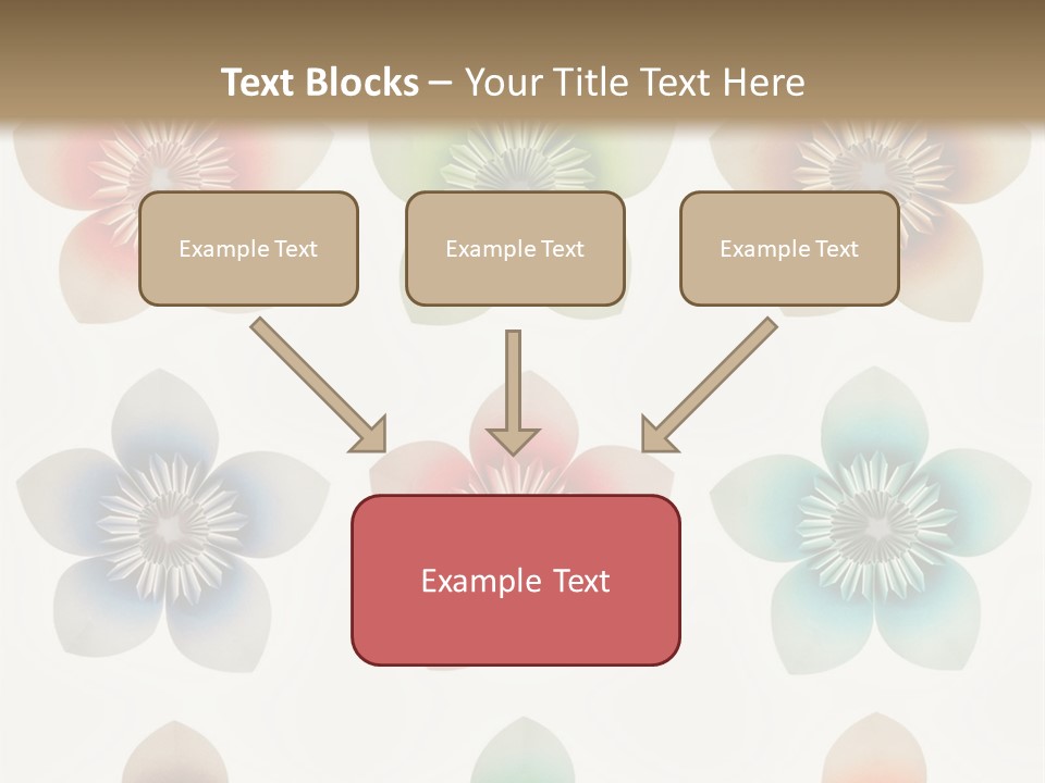 Flower Craft Floral PowerPoint Template