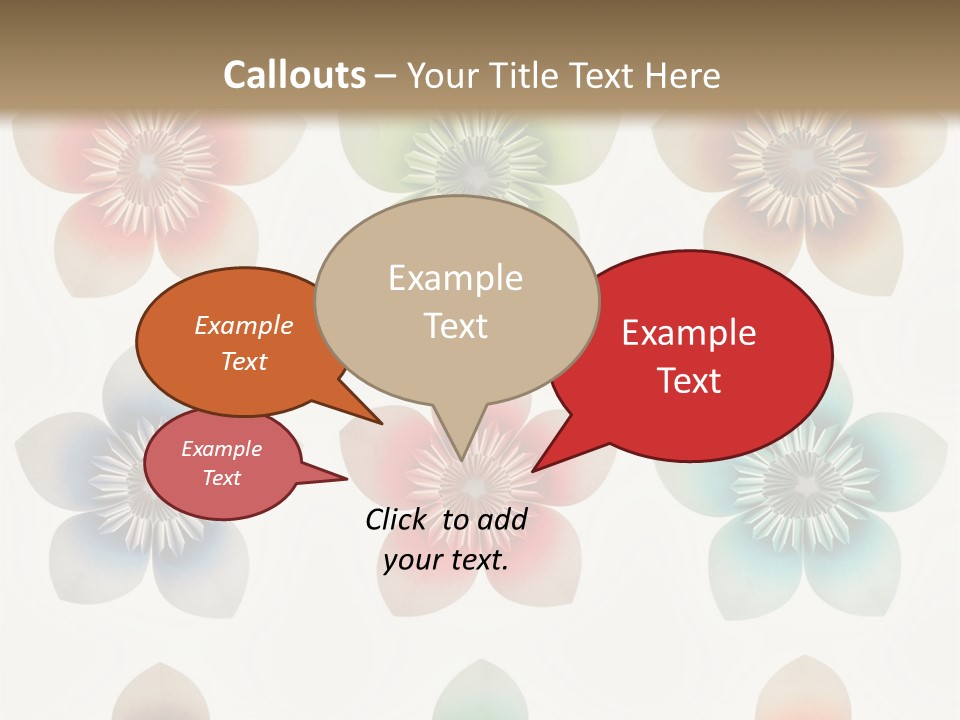 Flower Craft Floral PowerPoint Template