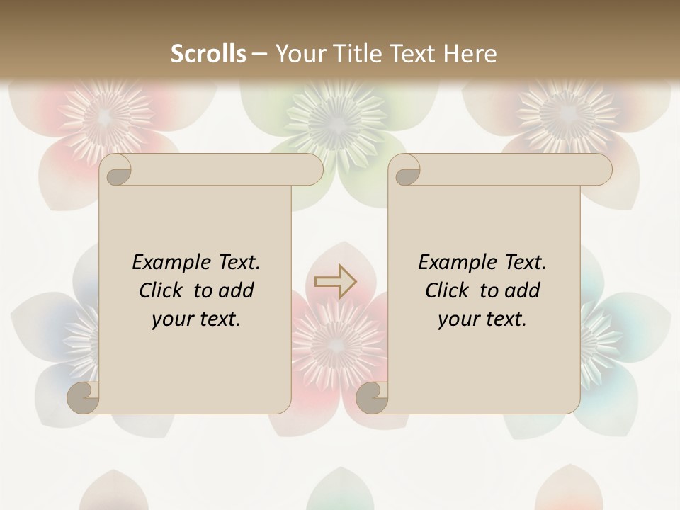 Flower Craft Floral PowerPoint Template