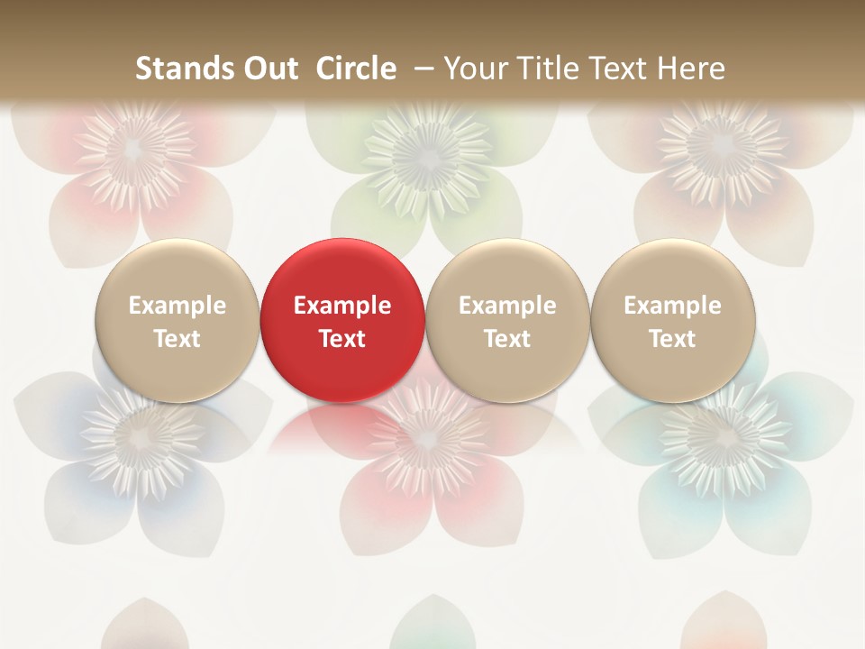 Flower Craft Floral PowerPoint Template