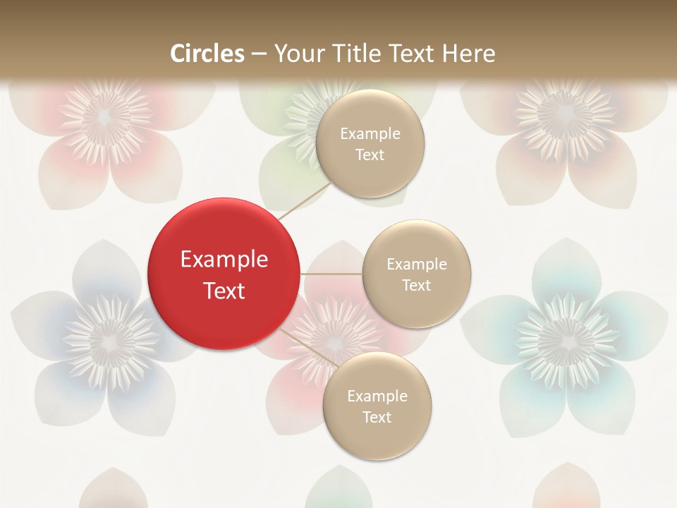 Flower Craft Floral PowerPoint Template