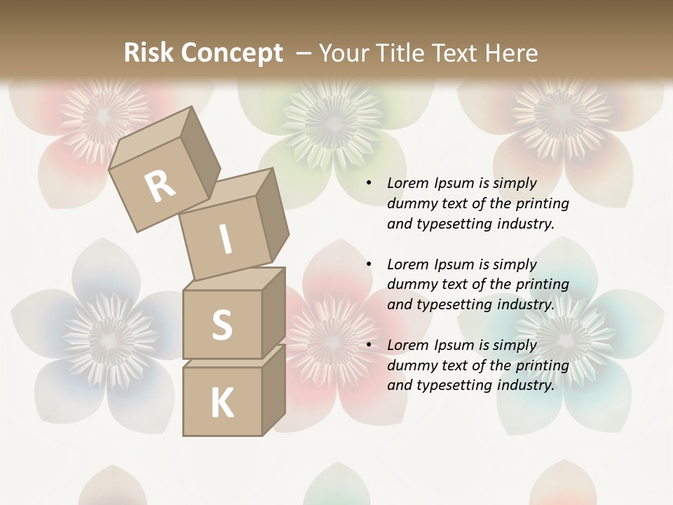 Flower Craft Floral PowerPoint Template