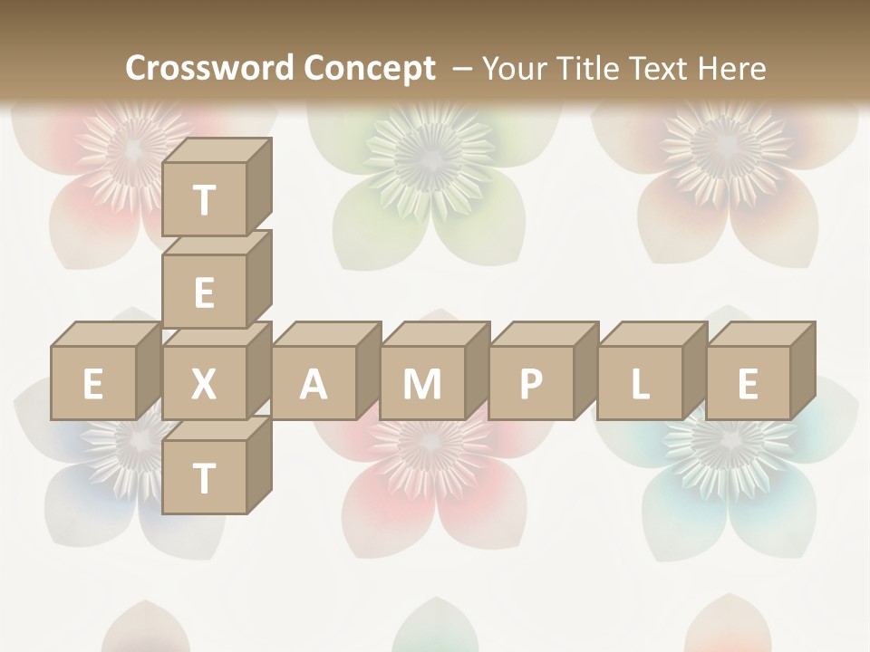 Flower Craft Floral PowerPoint Template