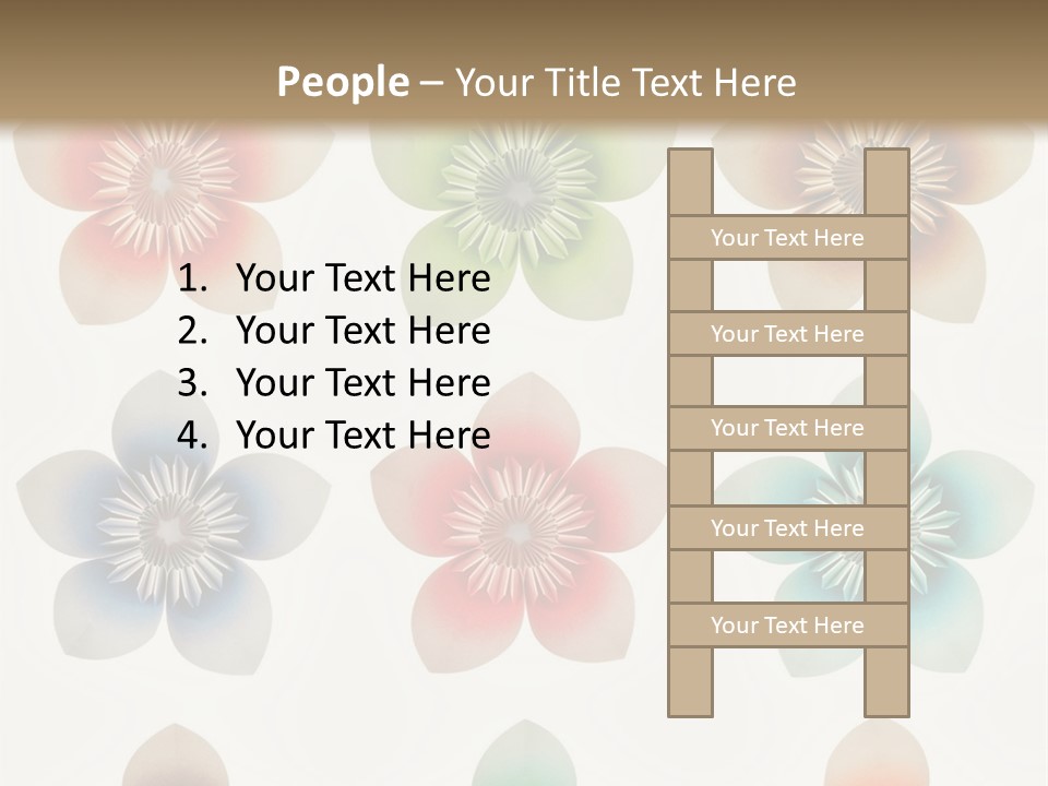 Flower Craft Floral PowerPoint Template