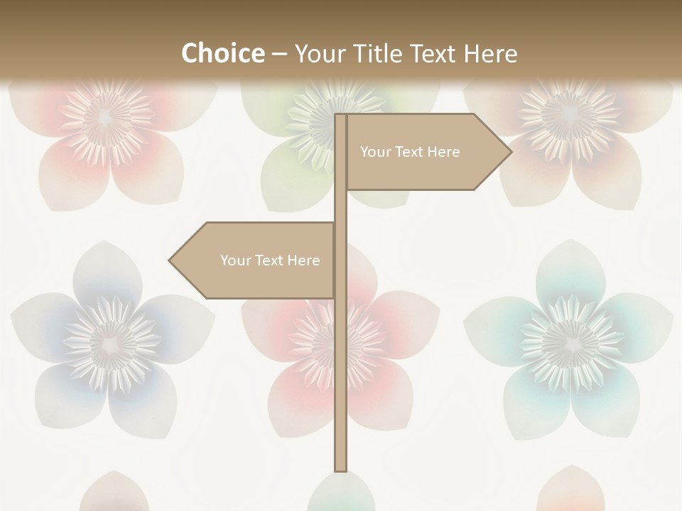 Flower Craft Floral PowerPoint Template