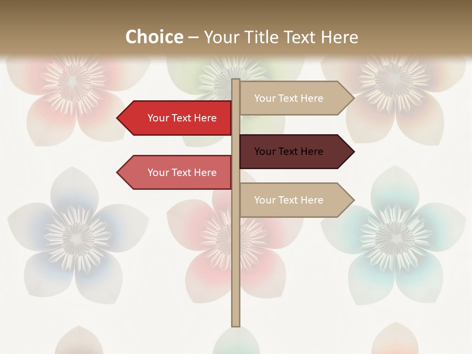 Flower Craft Floral PowerPoint Template