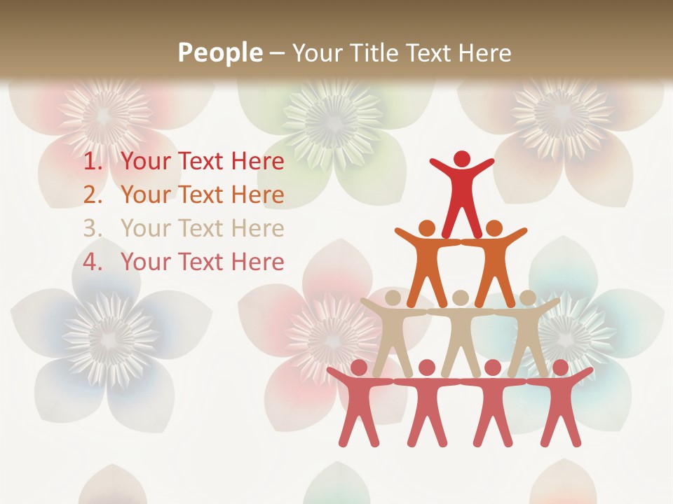 Flower Craft Floral PowerPoint Template