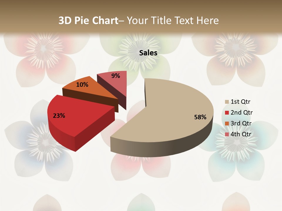 Flower Craft Floral PowerPoint Template