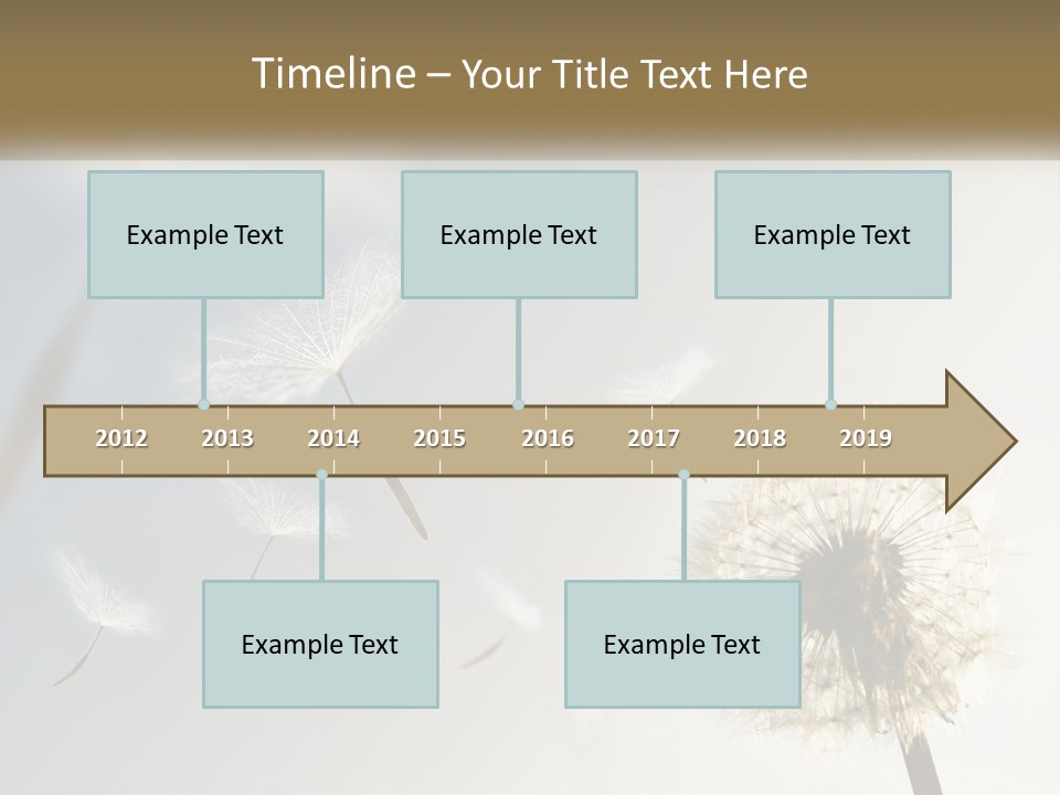 Happy Grass Frail PowerPoint Template