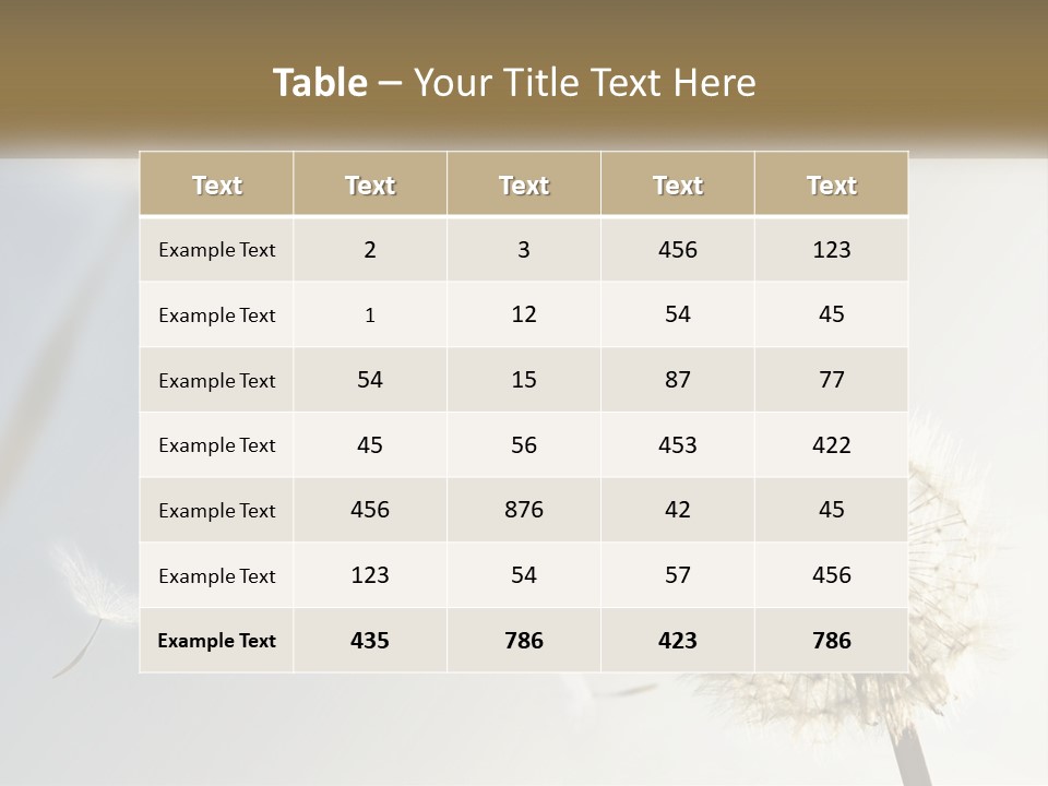 Happy Grass Frail PowerPoint Template