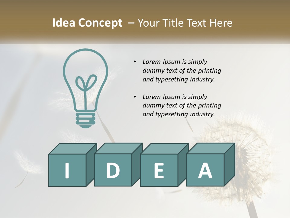 Happy Grass Frail PowerPoint Template