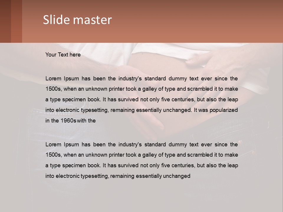 Mother Dad Beautiful PowerPoint Template