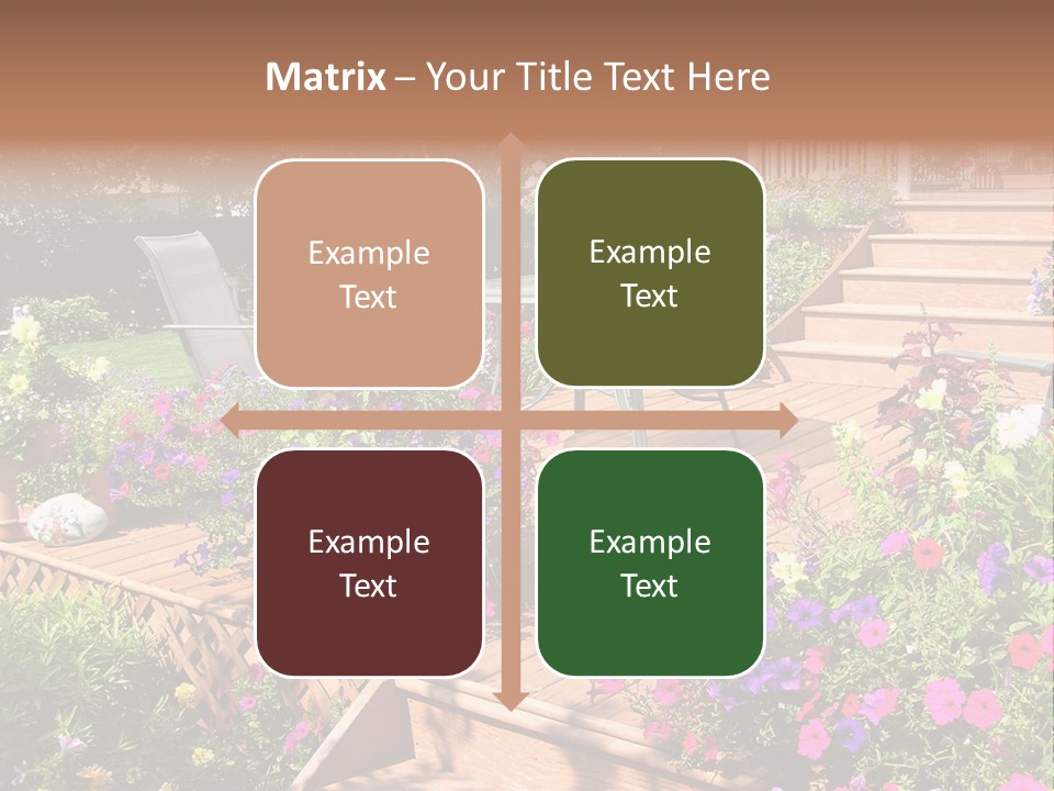 Relaxing Inviting Furniture PowerPoint Template