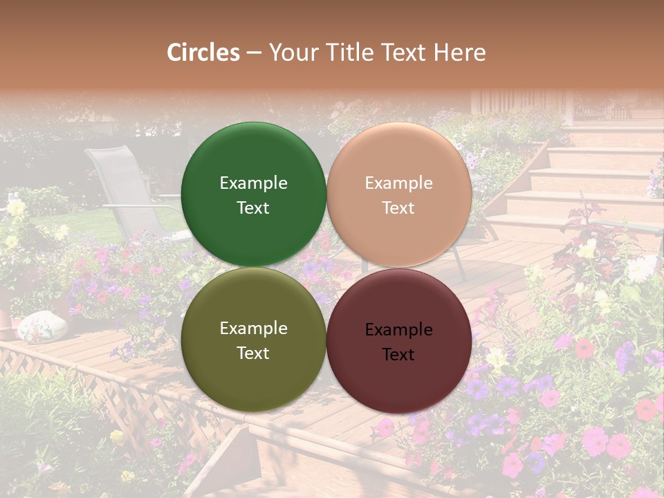 Relaxing Inviting Furniture PowerPoint Template