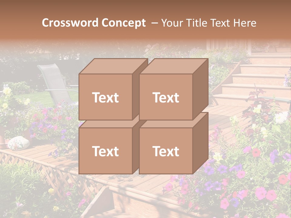 Relaxing Inviting Furniture PowerPoint Template