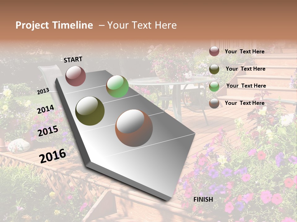 Relaxing Inviting Furniture PowerPoint Template