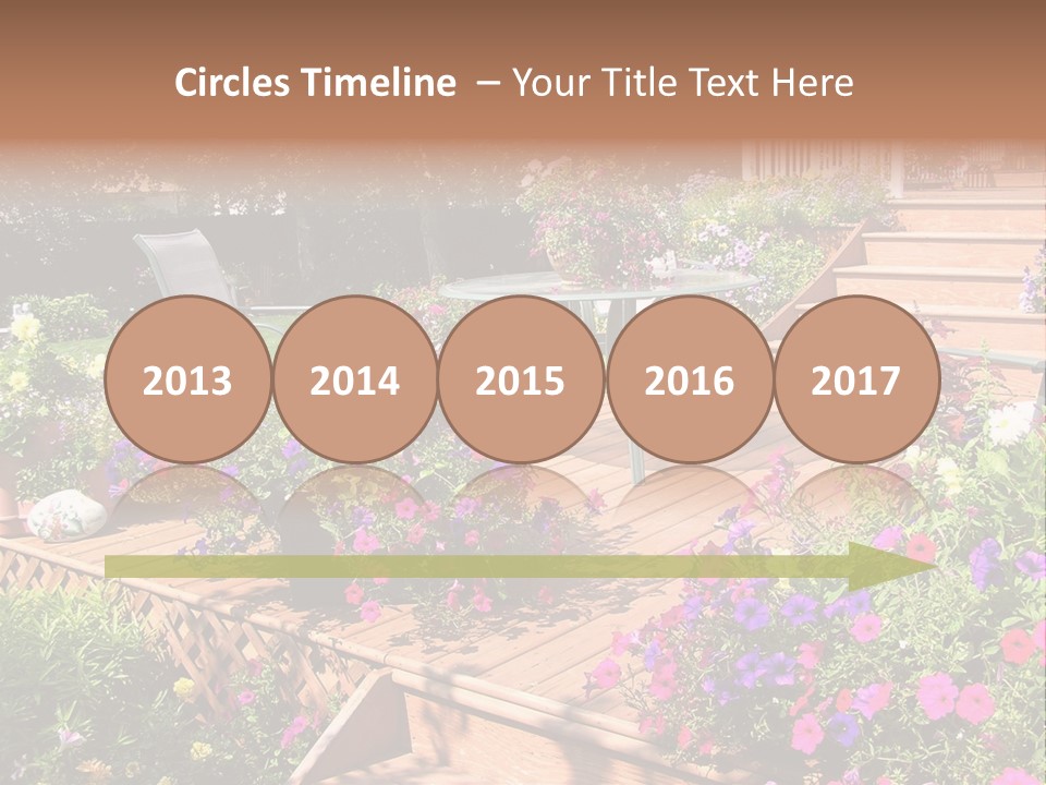 Relaxing Inviting Furniture PowerPoint Template