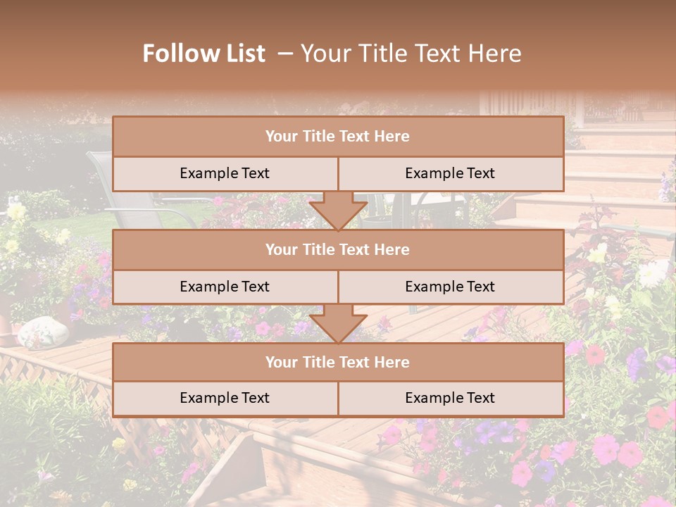 Relaxing Inviting Furniture PowerPoint Template