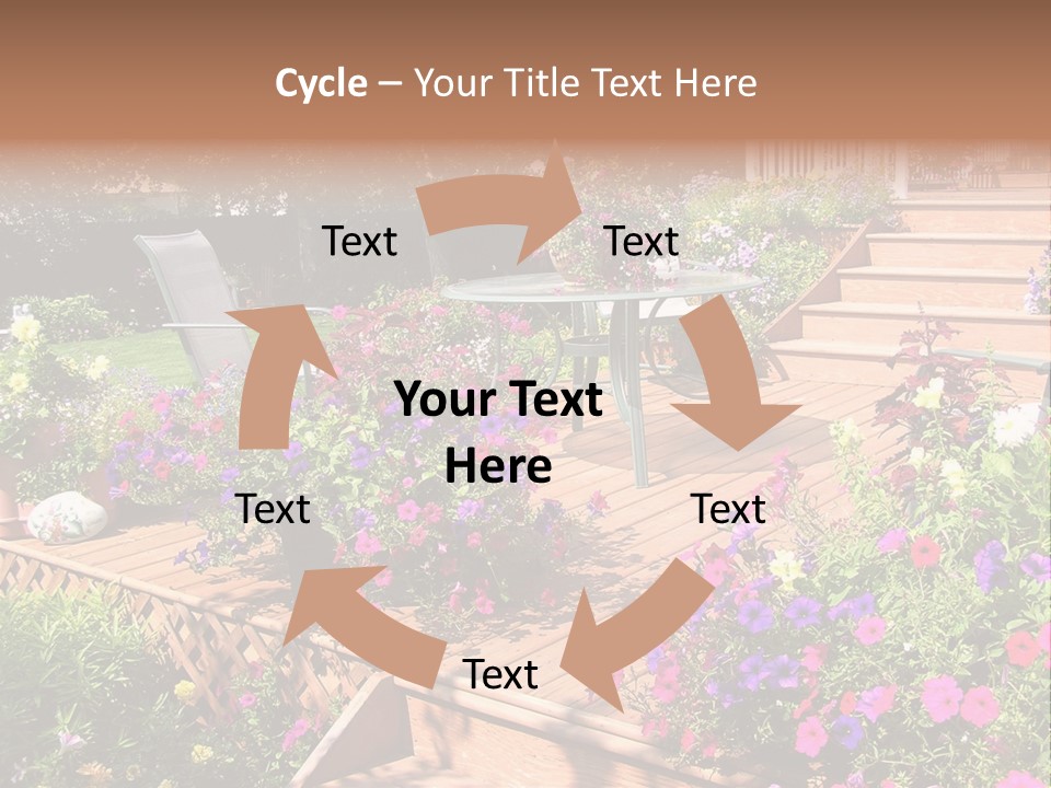 Relaxing Inviting Furniture PowerPoint Template