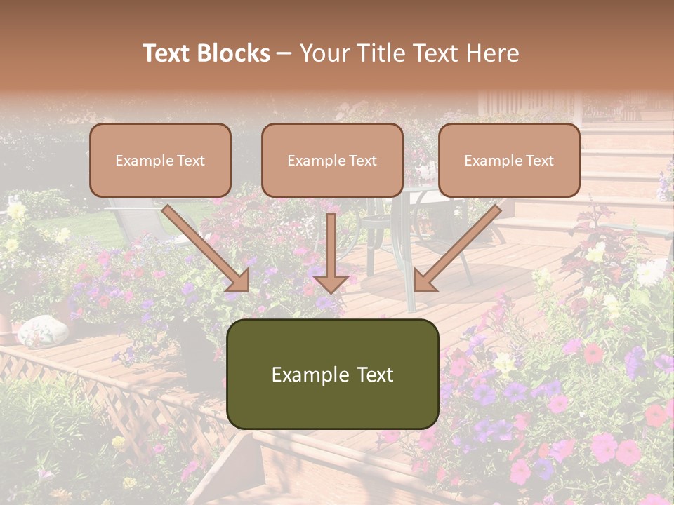 Relaxing Inviting Furniture PowerPoint Template