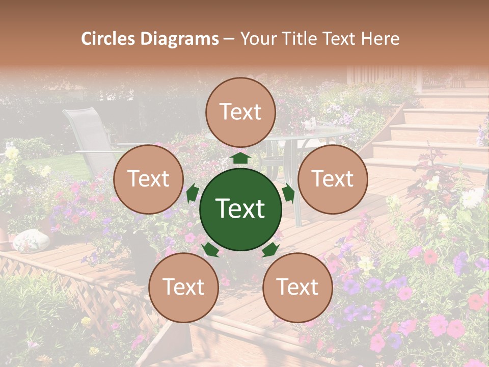 Relaxing Inviting Furniture PowerPoint Template