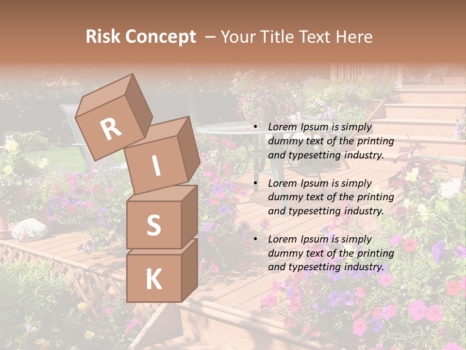 Relaxing Inviting Furniture PowerPoint Template