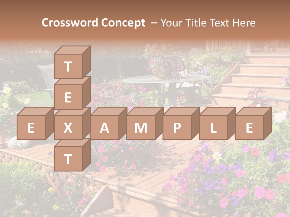 Relaxing Inviting Furniture PowerPoint Template