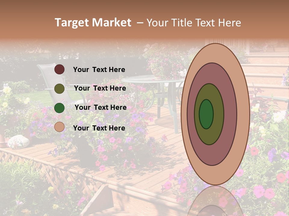 Relaxing Inviting Furniture PowerPoint Template