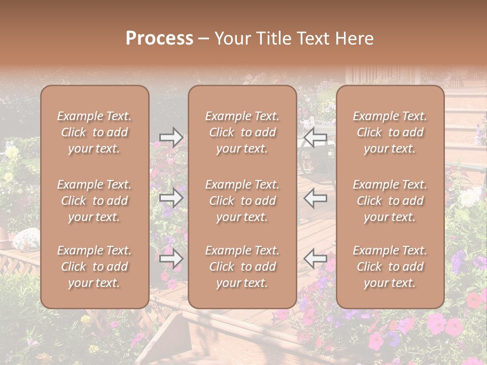 Relaxing Inviting Furniture PowerPoint Template