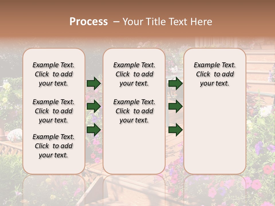 Relaxing Inviting Furniture PowerPoint Template