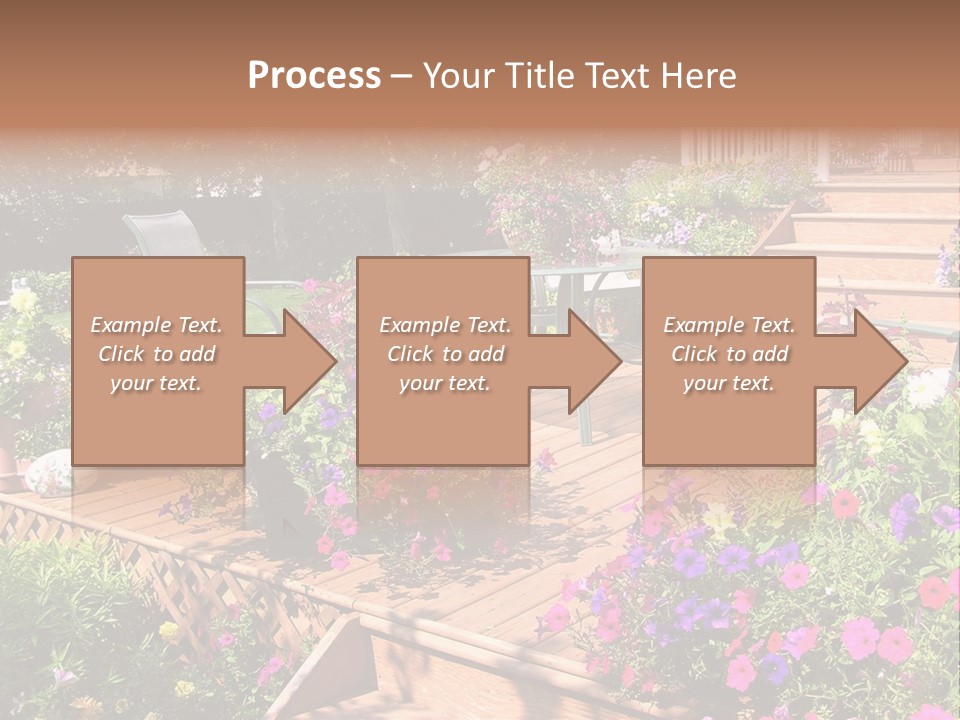 Relaxing Inviting Furniture PowerPoint Template